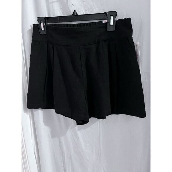 Rewash Pants - Rewash Black Linen Trouser Shorts Linen Blend Sz M Beach Resort Vacation Cruise